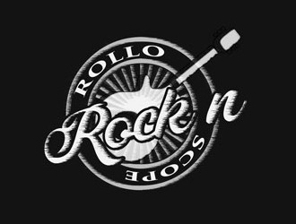 Rock n Roll O Scope logo design by bougalla005