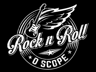Rock n Roll O Scope logo design by shere