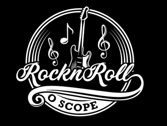 Rock n Roll O Scope logo design by shere