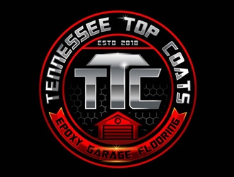 Tennessee Top Coats logo design by DreamLogoDesign