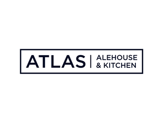 Atlas Alehouse & Kitchen logo design by KQ5
