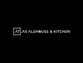 Atlas Alehouse & Kitchen logo design by ammad