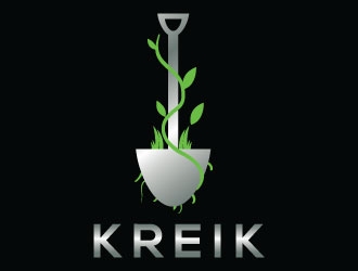 Kreik logo design by Suvendu
