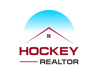 Hockey Realtor logo design by MUNAROH