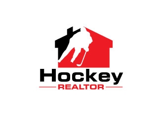 Hockey Realtor logo design by Gaze
