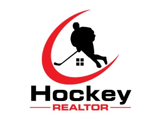 Hockey Realtor logo design by Gaze