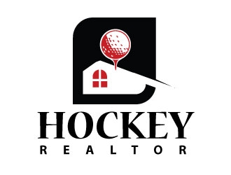 Hockey Realtor logo design by Suvendu