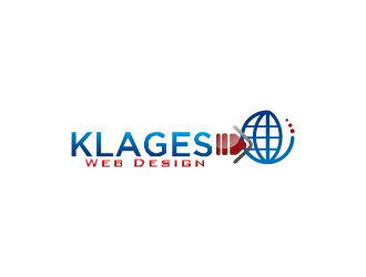 Klages Web Design logo design by oke2angconcept