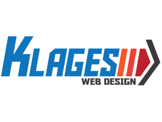 Klages Web Design logo design by XolBurn