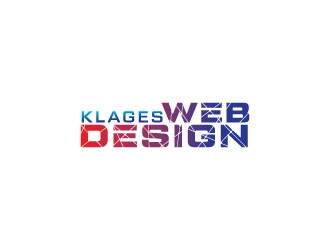 Klages Web Design logo design by Erasedink