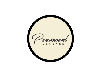 Paramount Luggage logo design by oke2angconcept