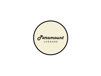 Paramount Luggage logo design by narnia