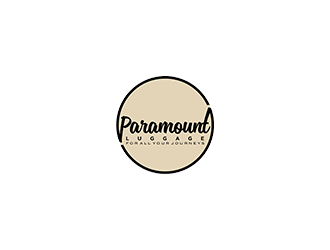 Paramount Luggage logo design by zeta