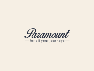 Paramount Luggage logo design by Susanti