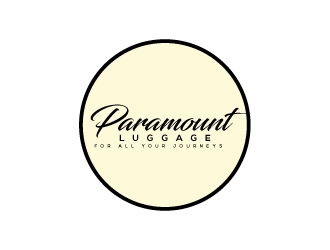 Paramount Luggage logo design by sanu