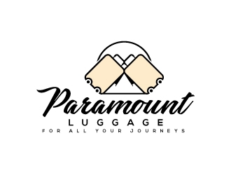 Paramount Luggage logo design by sanu
