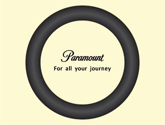 Paramount Luggage logo design by ManishKoli