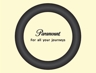 Paramount Luggage logo design by ManishKoli