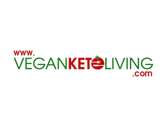 www.veganketoliving.com logo design by shravya