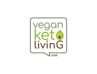 www.veganketoliving.com logo design by yans