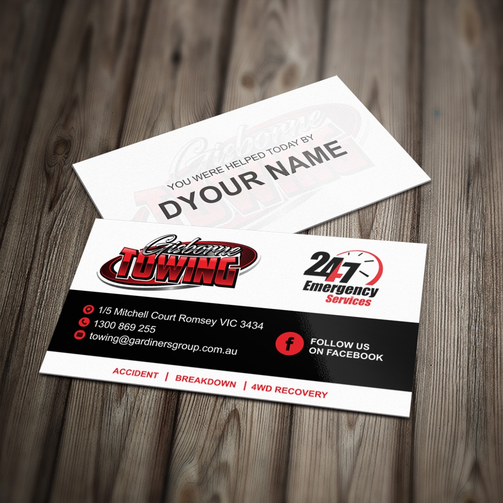 Gisborne Towing Digital Design 48hourslogo