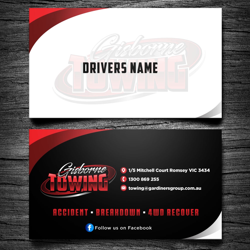 Gisborne Towing Digital Design 48hourslogo