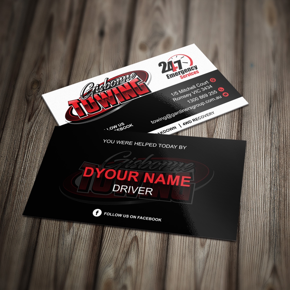 Gisborne Towing Digital Design 48hourslogo