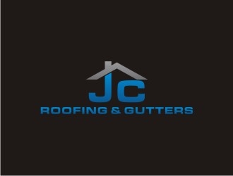 JC Roofing & Gutters logo design by Franky.