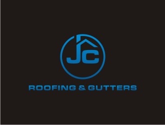 JC Roofing & Gutters logo design by Franky.