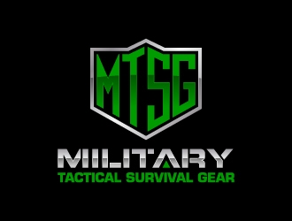 MTSG MILITARY TACTICAL SURVIVAL GEAR logo design by jaize