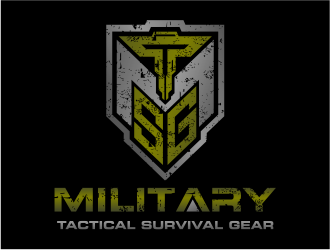 MTSG MILITARY TACTICAL SURVIVAL GEAR logo design by cintoko