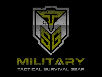MTSG MILITARY TACTICAL SURVIVAL GEAR logo design by cintoko