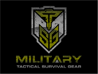 MTSG MILITARY TACTICAL SURVIVAL GEAR logo design by cintoko
