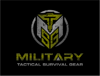 MTSG MILITARY TACTICAL SURVIVAL GEAR logo design by cintoko