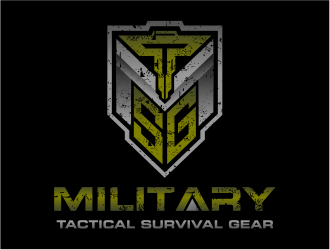 MTSG MILITARY TACTICAL SURVIVAL GEAR logo design by cintoko