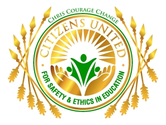 Citizens united for safety & ethics in education #CCC logo design by jaize