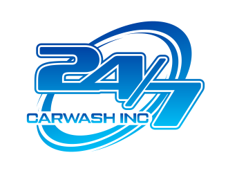 24/7 CarWash logo design by beejo
