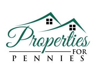 Properties For Pennies logo design by mckris