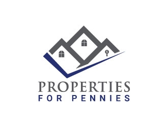 Properties For Pennies logo design by RGBART