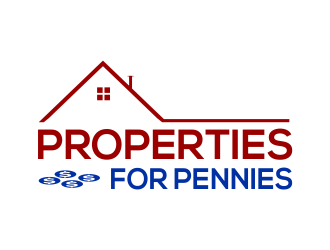 Properties For Pennies logo design by MUNAROH