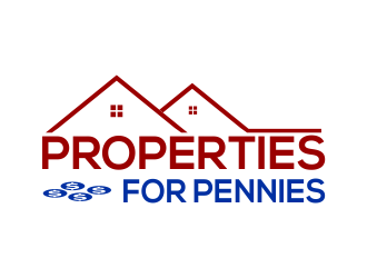 Properties For Pennies logo design by MUNAROH