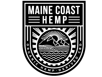Maine Coast Hemp logo design by ORPiXELSTUDIOS