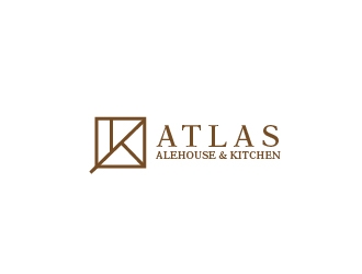 Atlas Alehouse & Kitchen logo design by my!dea
