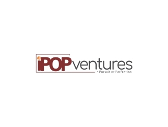 iPOP Ventures logo design by yans