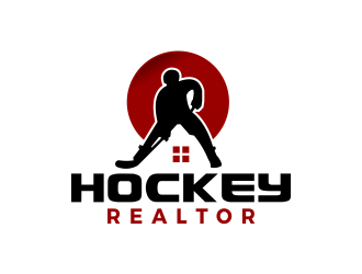 Hockey Realtor logo design by SmartTaste