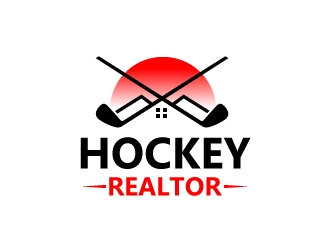 Hockey Realtor logo design by Webphixo