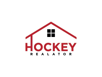 Hockey Realtor logo design by Lovoos