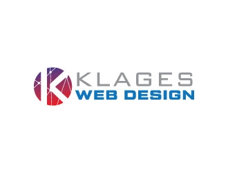 Klages Web Design logo design by Erasedink