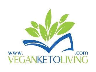 www.veganketoliving.com logo design by XZen