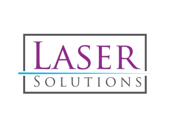 Laser Solutions logo design by zubi